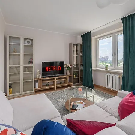 Lumina I 3-room With Parking & Balcony I Ac I Near Pge Narodowy Apartamento