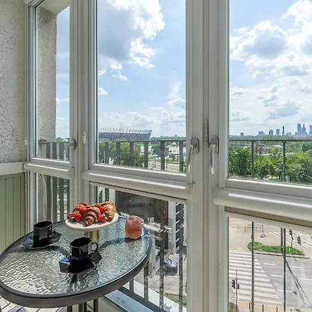 Lumina I 3-room With Parking & Balcony I Ac I Near Pge Narodowy * Varsóvia