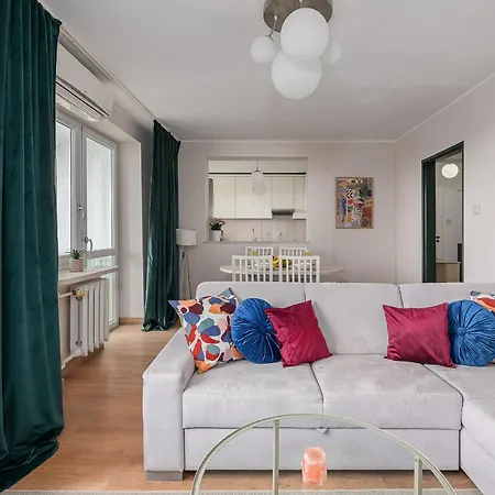 Apartament Lumina I 3-room With Parking&balcony I Ac I Near Pge Narodowy Warszawa